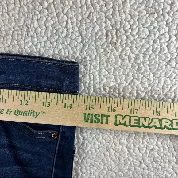 Nicole Miller NY SOHO High Rise Bootcut Women Size 8 Stretch Dark Wash Blue Jean - Picture 5 of 15